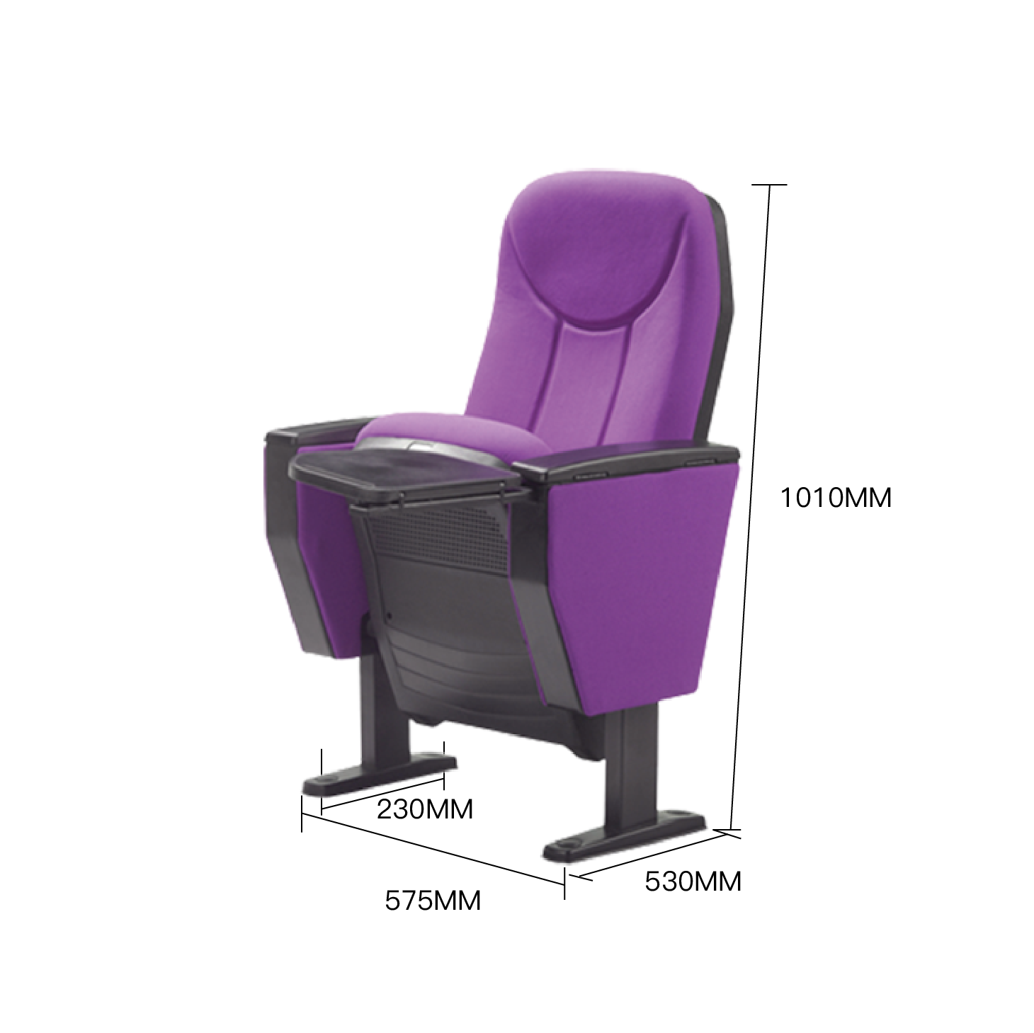 XS-Vision Small Management Office Chair - Grey Flex Mesh